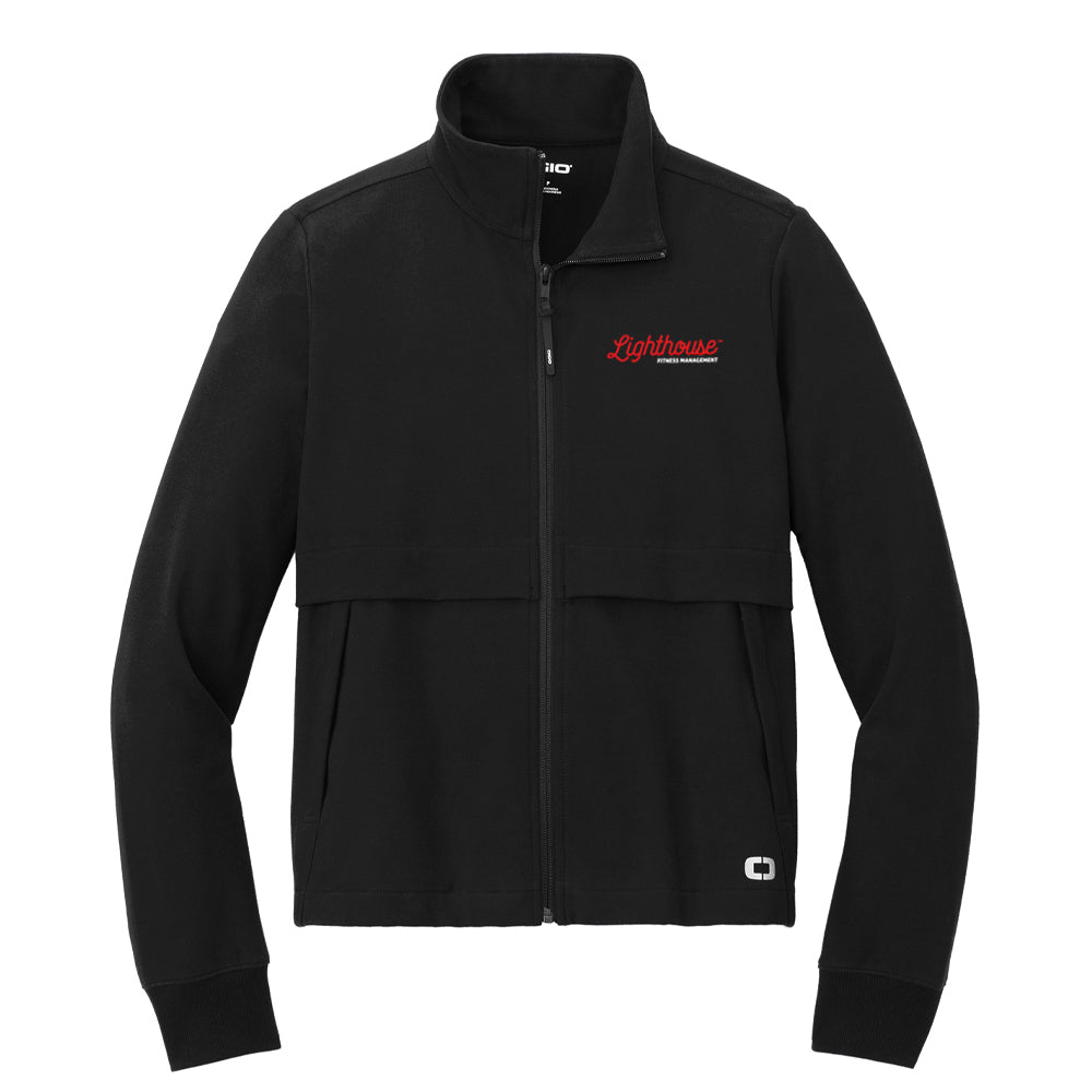 Women's Outstretch Full-Zip - Black - Lighthouse