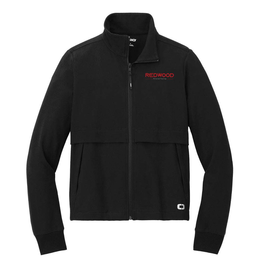 Women's Outstretch Full-Zip - Black - Redwood