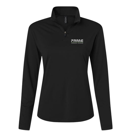 Women's Pro-Lock Performance Quarter-Zip Pullover - Black - Prime