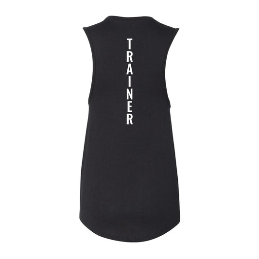Women's Jersey Muscle Tank - Black - LightHouse