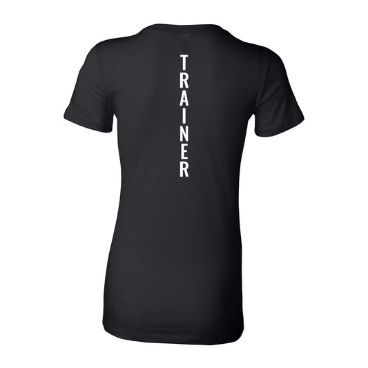 Women's Slim Fit Tee - Black - LightHouse
