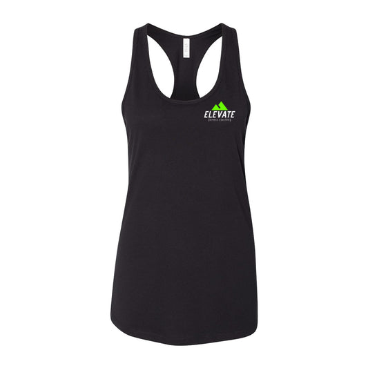 Women's Jersey Racerback Tank - Black
