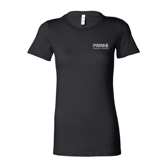 Women's Slim Fit Tee - Black - Prime