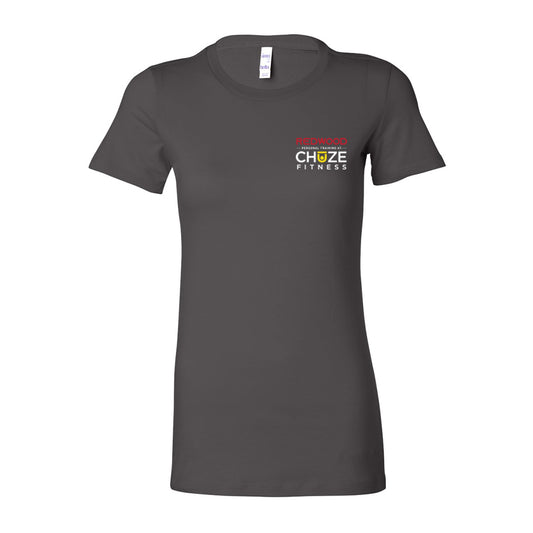Women's Slim Fit Tee - Grey - Redwood Chuze