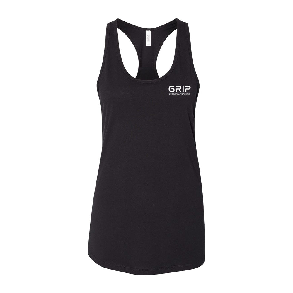 Women's Jersey Racerback Tank - Black - Grip