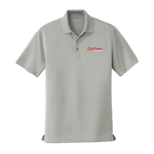 Women's Micro-Mesh Polo - Grey - Lighthouse