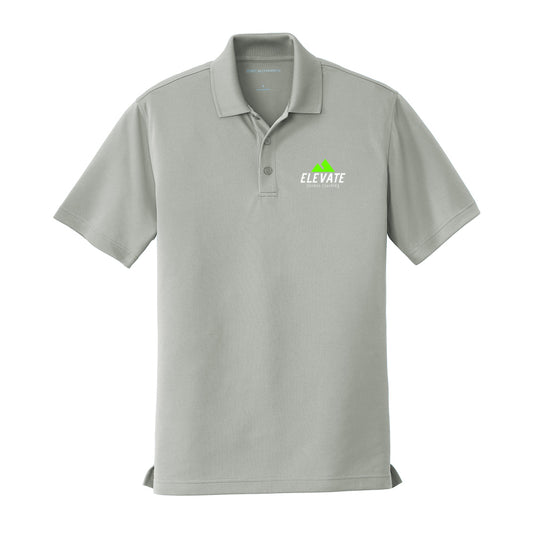 Micro-Mesh Polo - Grey