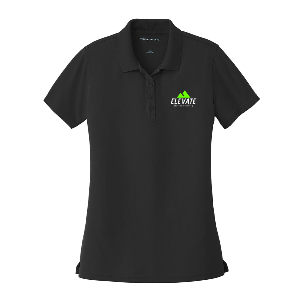 Women's Micro-Mesh Polo - Black