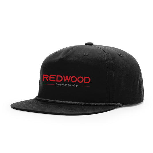 Grandpa Snapback Hat - Black - Redwood