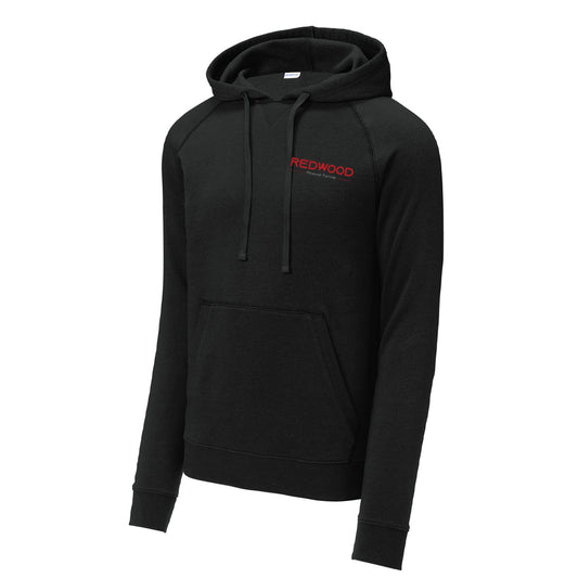 Drive Fleece Pullover Hoodie - Black - Redwood