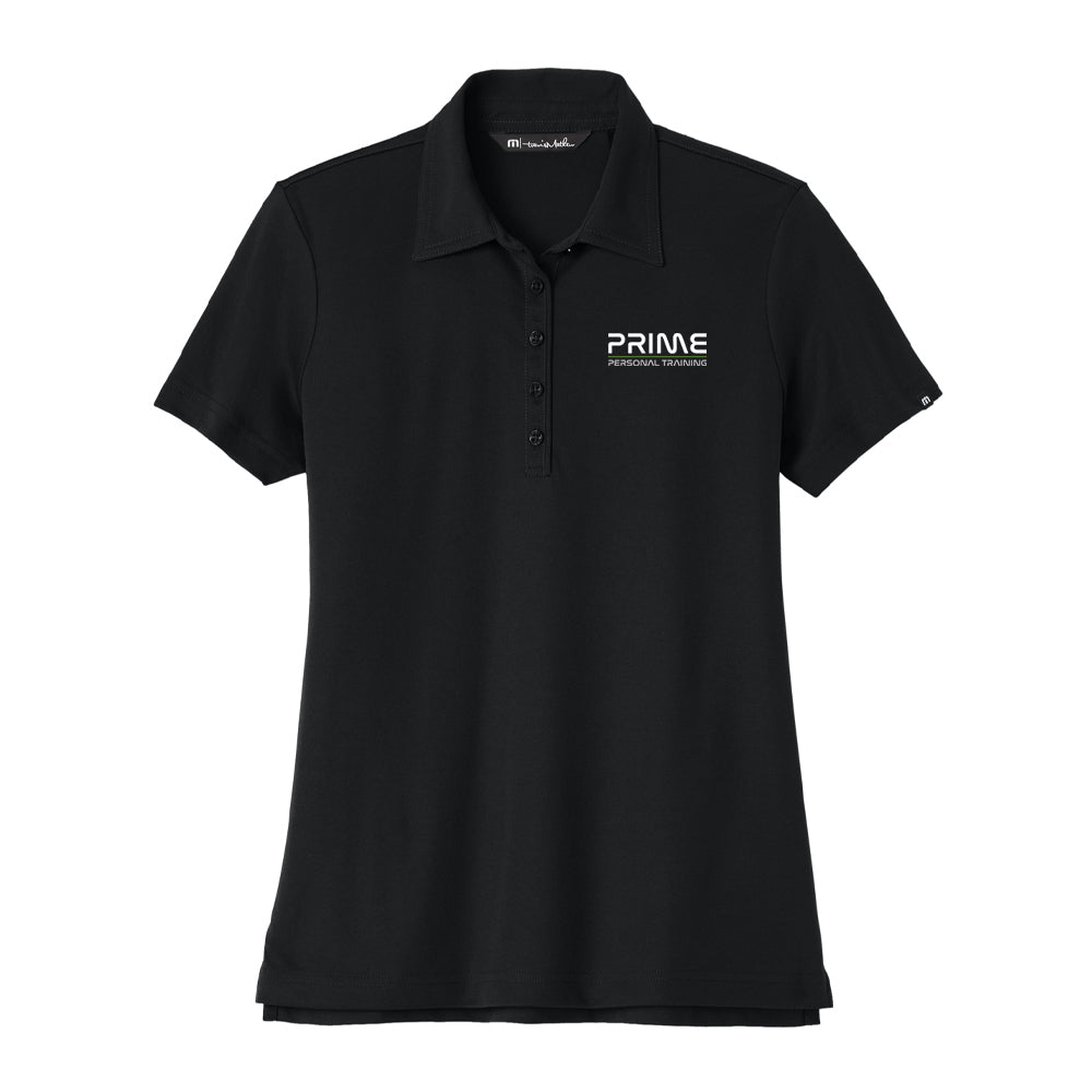 TravisMathew Women's Oceanside Polo - Black - Prime