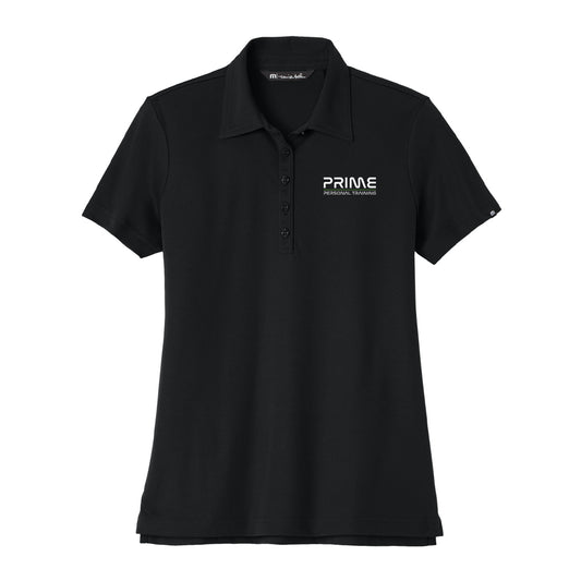TravisMathew Women's Oceanside Polo - Black - Prime