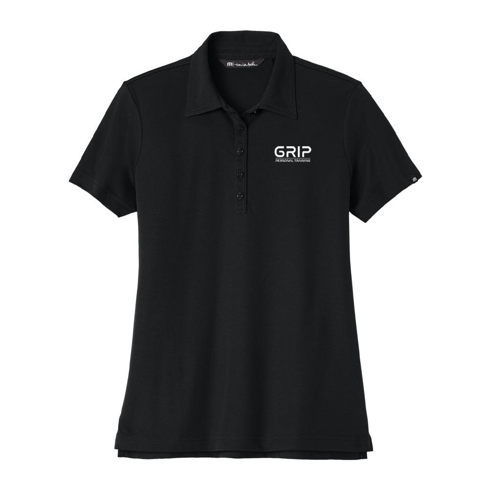 TravisMathew Women's Oceanside Polo - Black - Grip
