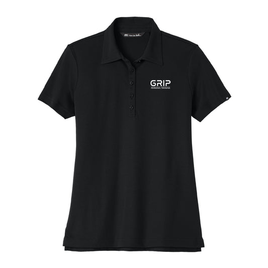 TravisMathew Women's Oceanside Polo - Black - Grip