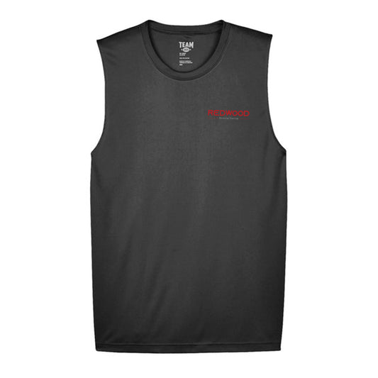 Performance Muscle Tank - Black - Redwood