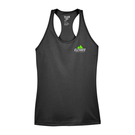 Zone Performance Racerback Tank - Black